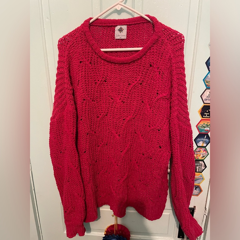 Like Love 2x Sweater. GORGEOUS